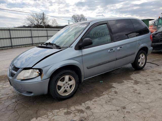 1D4GP45R66B592223 - 2006 DODGE CARAVAN SXT BLUE photo 1