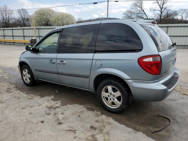 1D4GP45R66B592223 - 2006 DODGE CARAVAN SXT BLUE photo 2