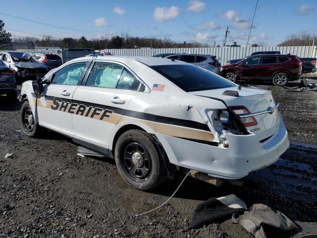 1FAHP2MK5KG101539 - 2019 FORD TAURUS POLICE INTERCEPTOR WHITE photo 2