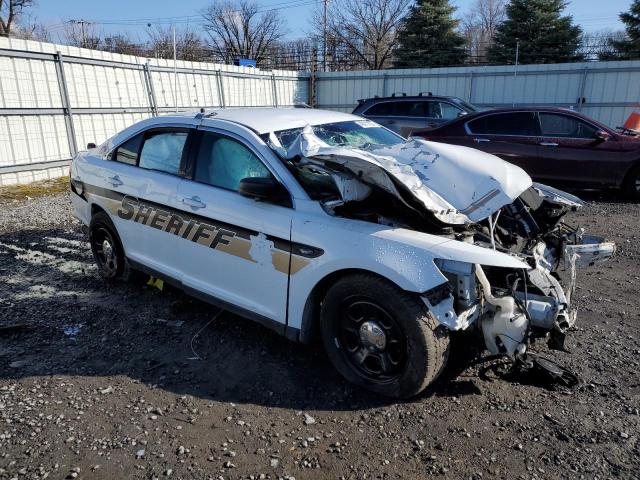 1FAHP2MK5KG101539 - 2019 FORD TAURUS POLICE INTERCEPTOR WHITE photo 4