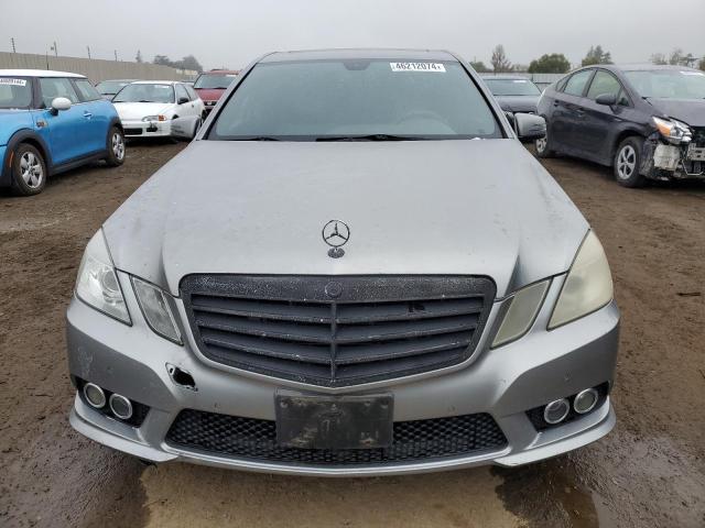 WDDHF7CB5AA210800 - 2010 MERCEDES-BENZ E 550 SILVER photo 5