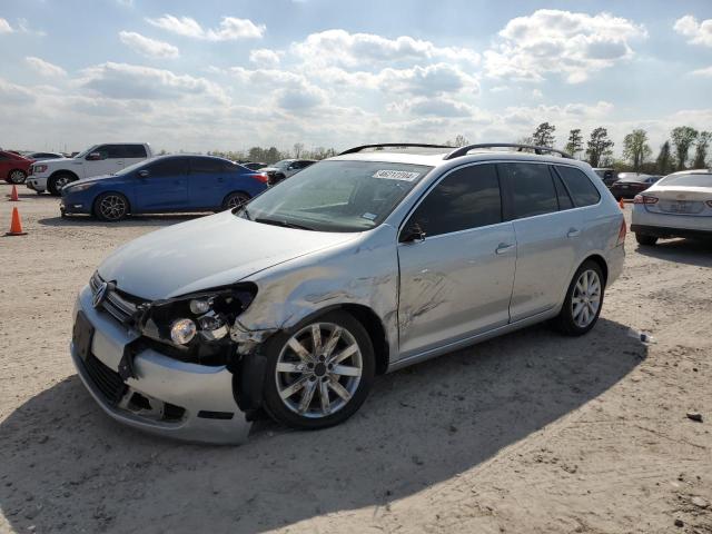 3VWPL7AJ8CM664549 - 2012 VOLKSWAGEN JETTA TDI SILVER photo 1