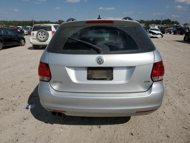 3VWPL7AJ8CM664549 - 2012 VOLKSWAGEN JETTA TDI SILVER photo 6