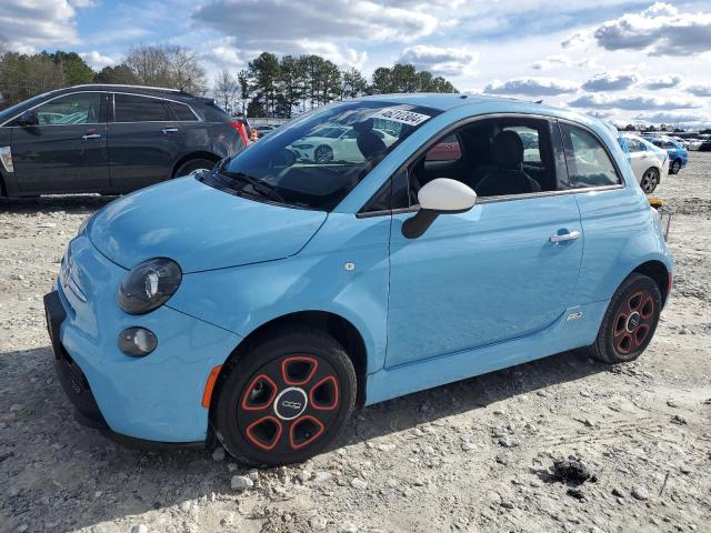 3C3CFFGE3GT184139 - 2016 FIAT 500 ELECTRIC BLUE photo 1