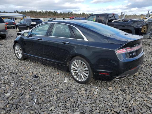 3LN6L2J93FR619044 - 2015 LINCOLN MKZ BLACK photo 2