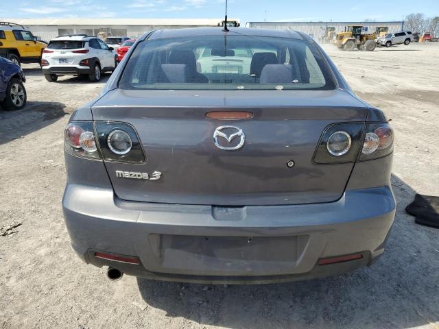 JM1BK32F971760227 - 2007 MAZDA 3 I GRAY photo 6