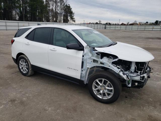 3GNAXHEG3RL151152 - 2024 CHEVROLET EQUINOX LS WHITE photo 4