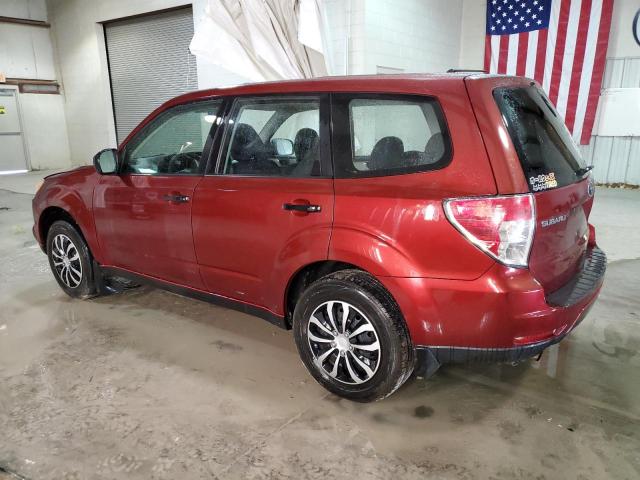 JF2SH61659H784750 - 2009 SUBARU FORESTER 2.5X RED photo 2