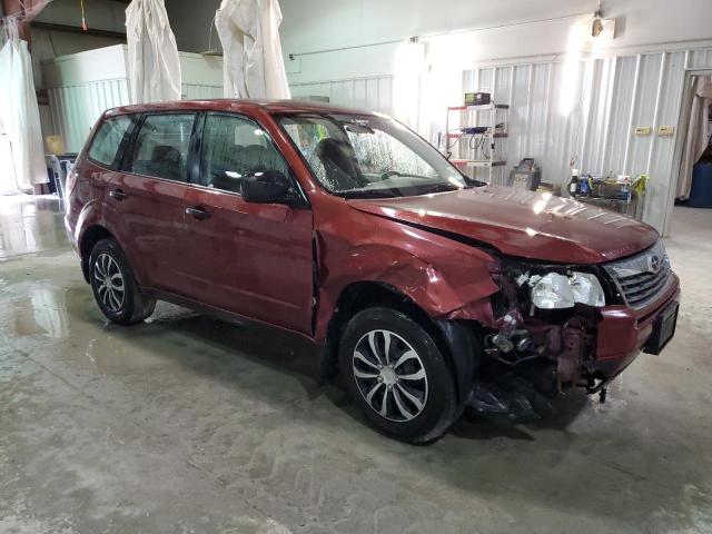 JF2SH61659H784750 - 2009 SUBARU FORESTER 2.5X RED photo 4