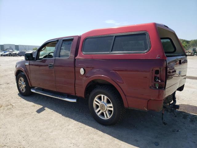 1FTRX12515FA41646 - 2005 FORD F150 BURGUNDY photo 2