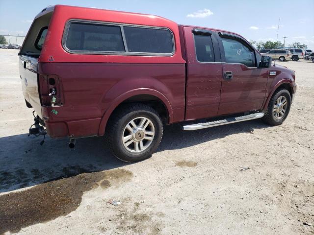 1FTRX12515FA41646 - 2005 FORD F150 BURGUNDY photo 3