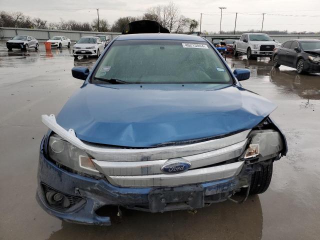 3FAHP0HA9AR176502 - 2010 FORD FUSION SE BLUE photo 5