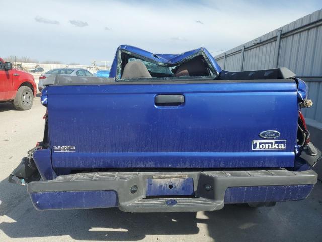 1FTYR10U12PB44796 - 2002 FORD RANGER BLUE photo 6