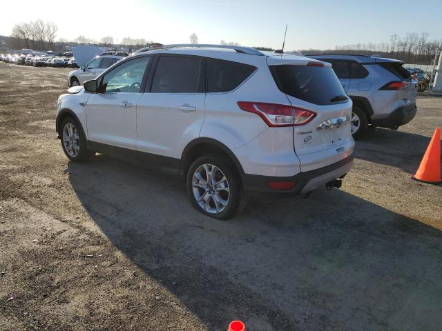 1FMCU9J91EUA43650 - 2014 FORD ESCAPE TITANIUM WHITE photo 2