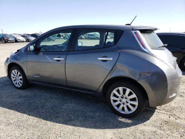 1N4AZ0CP2GC304318 - 2016 NISSAN LEAF S GRAY photo 2