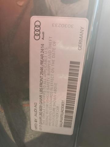 WAUP4AF59JA030831 - 2018 AUDI S5 PREMIUM PLUS 绿色 照片 12