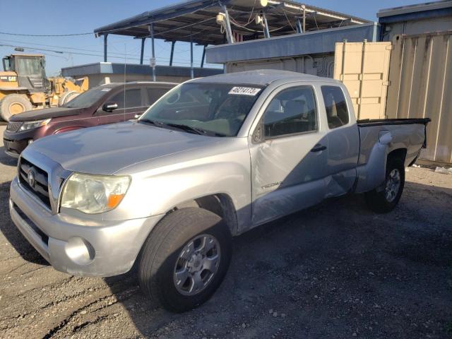 5TETX22N86Z175490 - 2006 TOYOTA TACOMA ACCESS CAB ვერცხლისფერი ფოტო 1