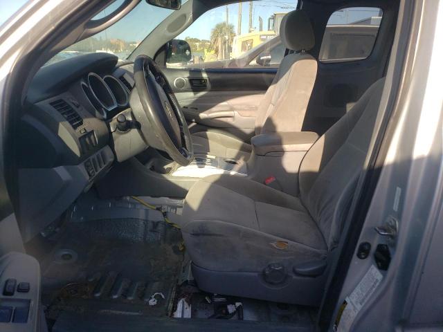 5TETX22N86Z175490 - 2006 TOYOTA TACOMA ACCESS CAB ვერცხლისფერი ფოტო 7