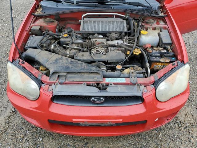 JF1GG29694H814738 - 2004 SUBARU IMPREZA WRX RED photo 11