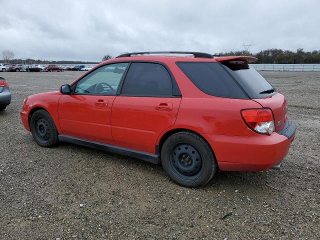 JF1GG29694H814738 - 2004 SUBARU IMPREZA WRX RED photo 2