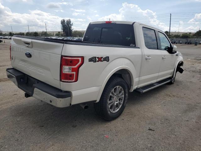 1FTEW1E57KFC01988 - 2019 FORD F150 SUPERCREW WHITE photo 3