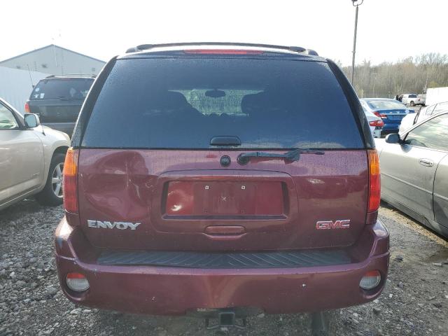 1GKDT13S452349450 - 2005 GMC ENVOY BURGUNDY photo 6