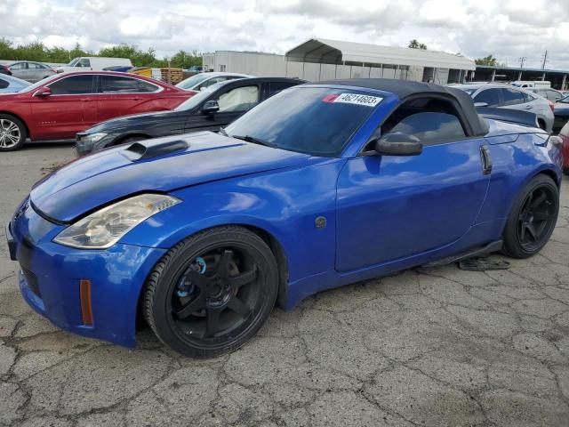 JN1AZ36A46M450475 - 2006 NISSAN 350Z ROADSTER BLUE photo 1