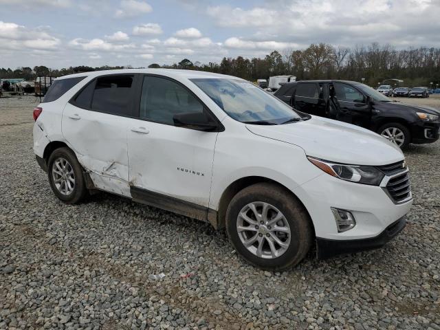 3GNAXHEV0MS156953 - 2021 CHEVROLET EQUINOX LS WHITE photo 4