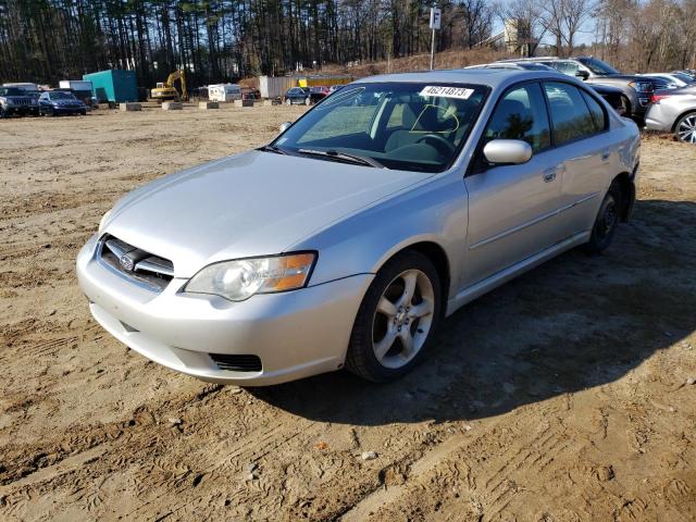 4S3BL616577209189 - 2007 SUBARU LEGACY 2.5I SILVER photo 1