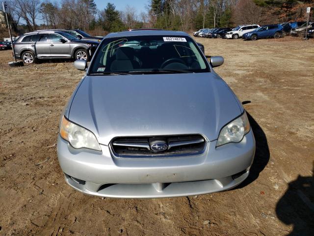 4S3BL616577209189 - 2007 SUBARU LEGACY 2.5I SILVER photo 5