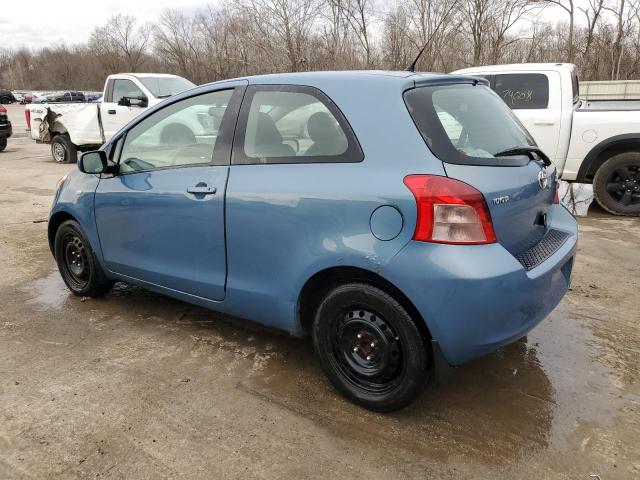 JTDJT923685206624 - 2008 TOYOTA YARIS BLUE photo 2