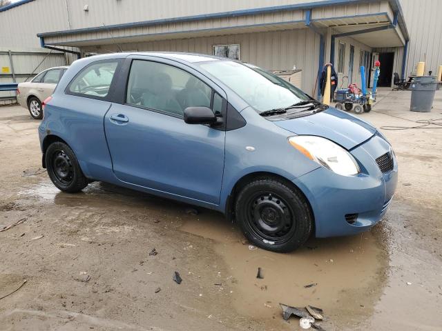 JTDJT923685206624 - 2008 TOYOTA YARIS BLUE photo 4