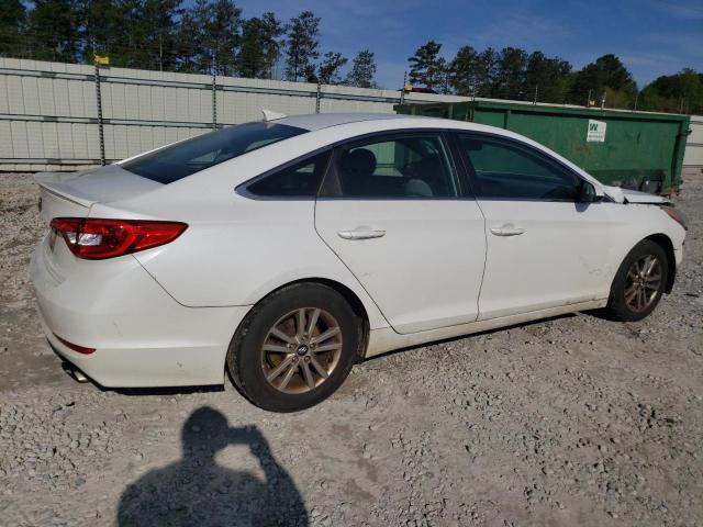 5NPE24AFXGH392556 - 2016 HYUNDAI SONATA SE WHITE photo 3