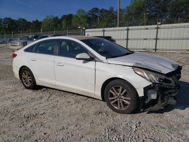 5NPE24AFXGH392556 - 2016 HYUNDAI SONATA SE WHITE photo 4