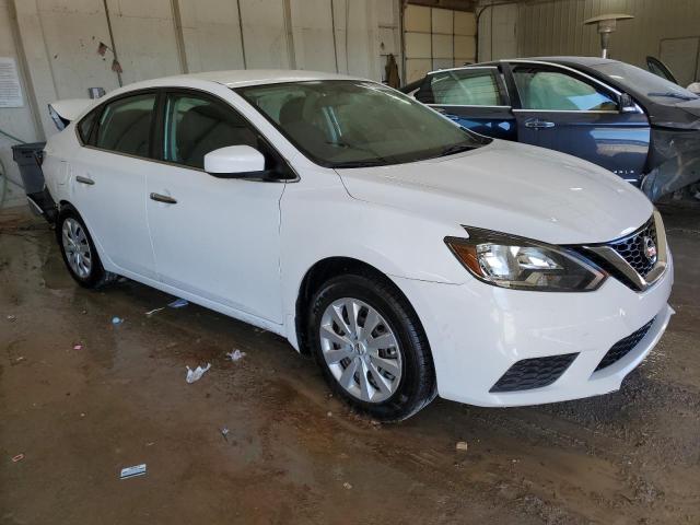 3N1AB7AP7KY402046 - 2019 NISSAN SENTRA S WHITE photo 4