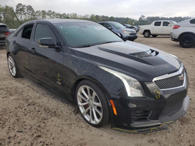 1G6AN5SY0G0107021 - 2016 CADILLAC ATS-V BLACK photo 4