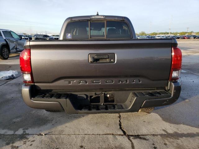 5TFAX5GN8MX192957 - 2021 TOYOTA TACOMA DOUBLE CAB GRAY photo 6