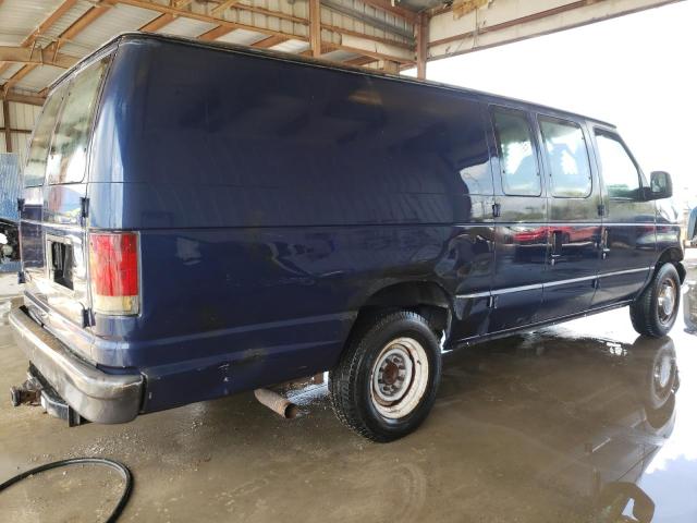 1FTNS24L45HB33370 - 2005 FORD ECONOLINE E250 VAN BLUE photo 3