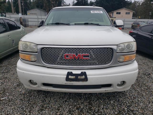 1GKFK66U43J221783 - 2003 GMC YUKON XL DENALI WHITE photo 5