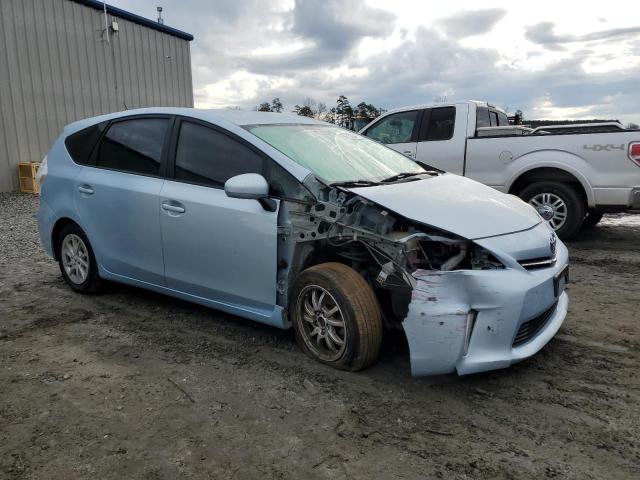 JTDZN3EU8C3156179 - 2012 TOYOTA PRIUS V BLUE photo 4