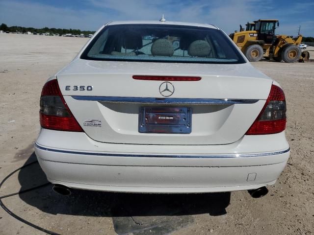 WDBUF56X38B249974 - 2008 MERCEDES-BENZ E 350 WHITE photo 6