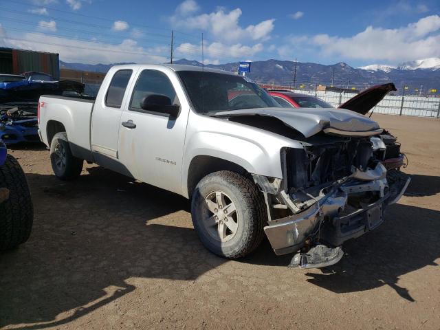 1GTR2VE35BZ355861 - 2011 GMC SIERRA K1500 SLE SILVER photo 4