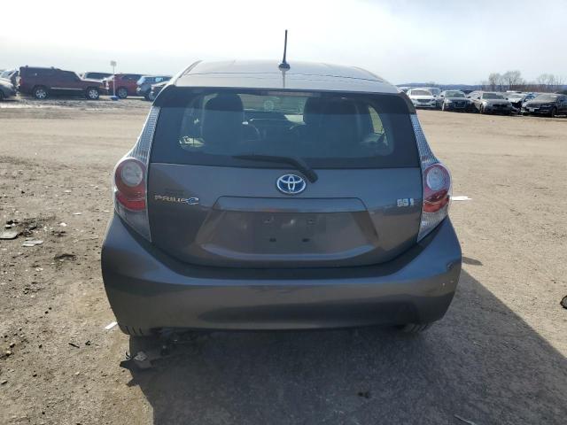 JTDKDTB37C1012618 - 2012 TOYOTA PRIUS C GRAY photo 6