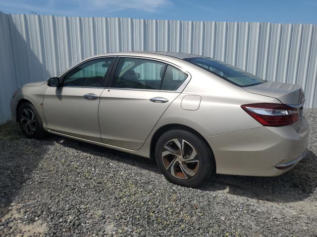 1HGCR2F32GA165554 - 2016 HONDA ACCORD LX GOLD photo 2