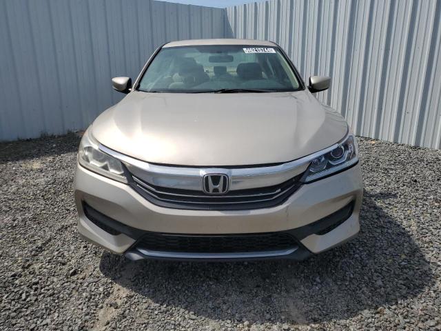 1HGCR2F32GA165554 - 2016 HONDA ACCORD LX GOLD photo 5