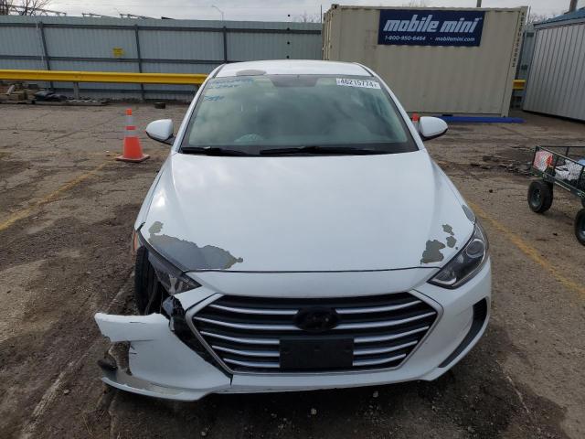 5NPD84LF0JH241935 - 2018 HYUNDAI ELANTRA SEL WHITE photo 5