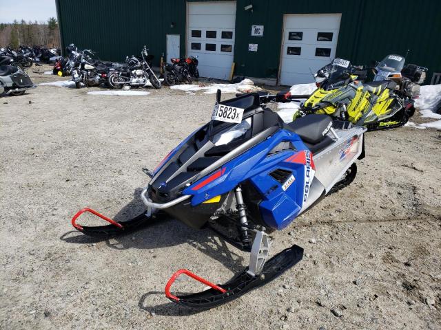 SN1CBU5T3PC233524 - 2023 POLARIS SNOWMOBILE BLUE photo 2