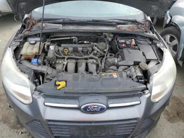 1FAHP3F20CL469798 - 2012 FORD FOCUS SE GRAY photo 11