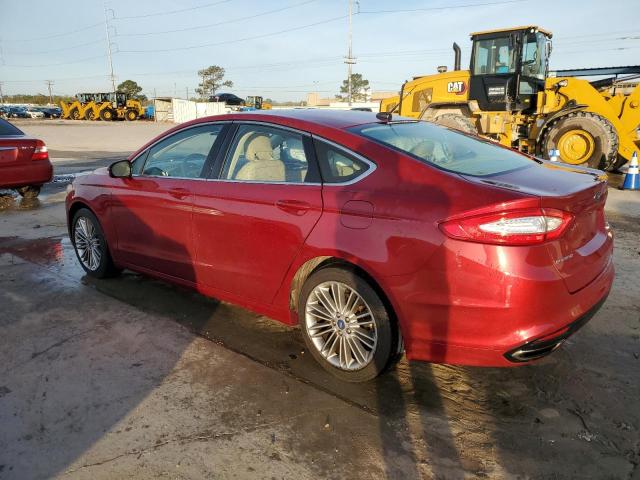 3FA6P0H99DR388849 - 2013 FORD FUSION SE RED photo 2