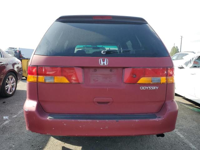 2HKRL18542H506960 - 2002 HONDA ODYSSEY LX RED photo 6